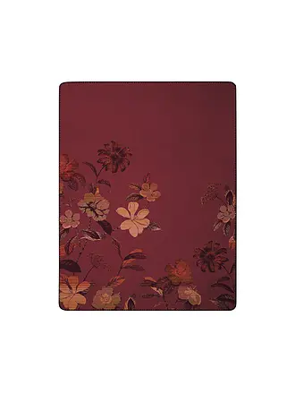 BIEDERLACK | Wohndecke - Plaid 150x200cm RUBY PASSION Velvet Bloom | 